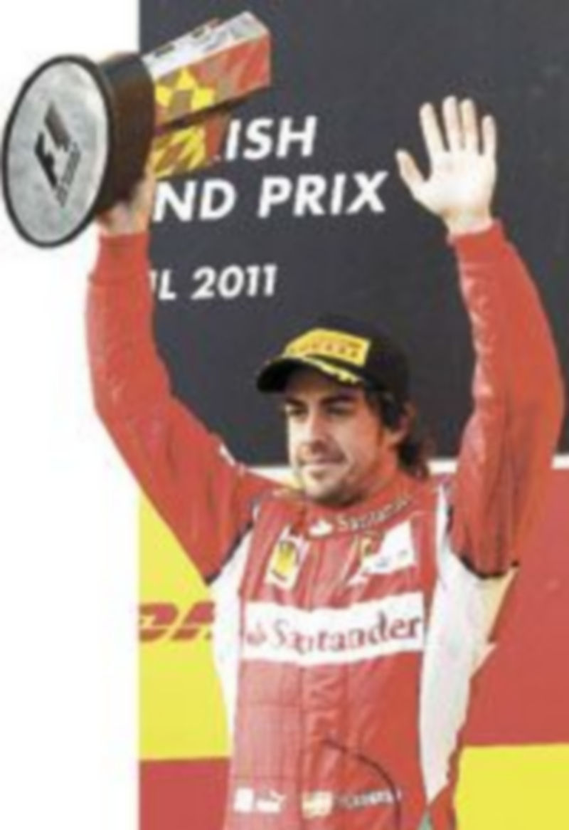 Alonso solo ha subido al podio una vez esta campaña. / Efe