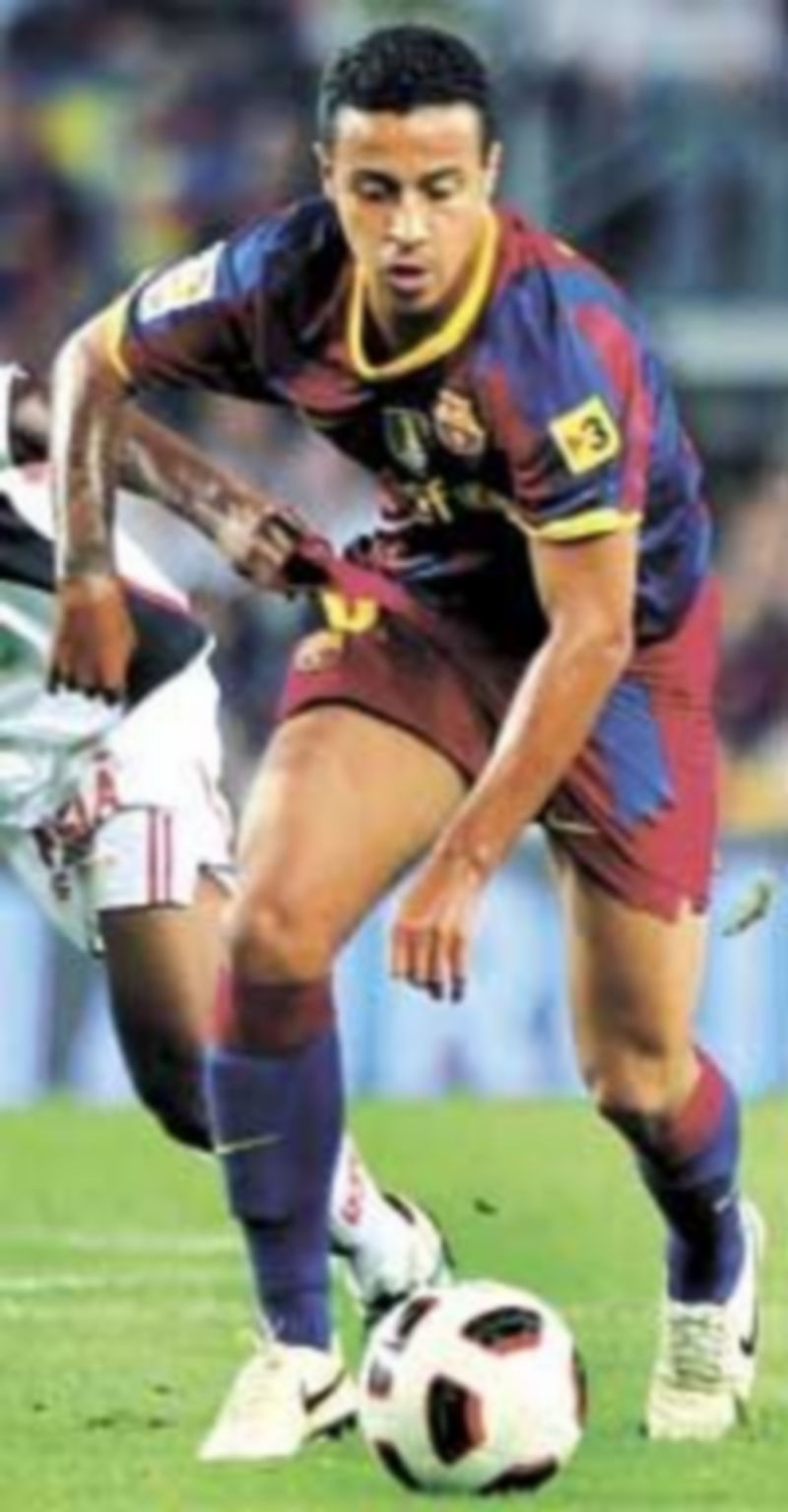 Thiago Alcántara renueva con el Barcelona hasta el año 2015 1 El internacional sub’21 pasará a formar parte de la primer plantilla ‘culé’ / Efe.