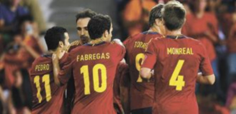 Los internacionales golearon a Arabia Saudí en el amistoso disputado el pasado viernes. / Reuters