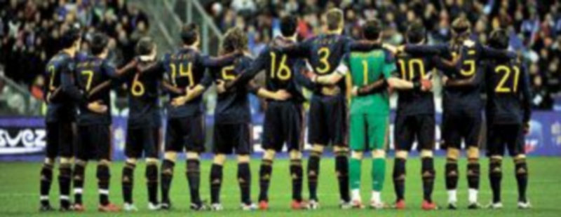 La campeona continental desplegó su enorme calidad y los jugadores demostraron que forman un grupo muy unido. / Efe