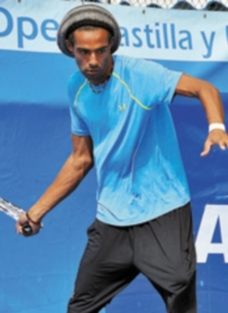 Dustin Brown en una acción del torneo. / Pedro L. Merino