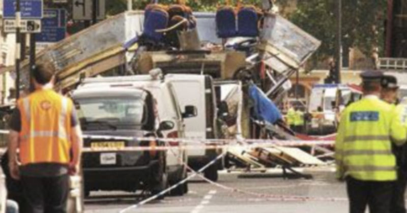 La acción terrorista de 2005 es considerada la mayor catástrofe de este tipo que ha sufrido Londres en su historia. / Efe