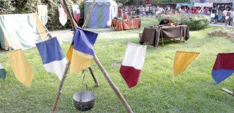 Un detalle del campamento medieval de Cuéllar. / Gabriel Gómez