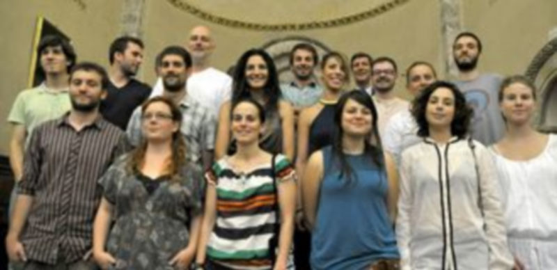 Los 16 participantes en el curso