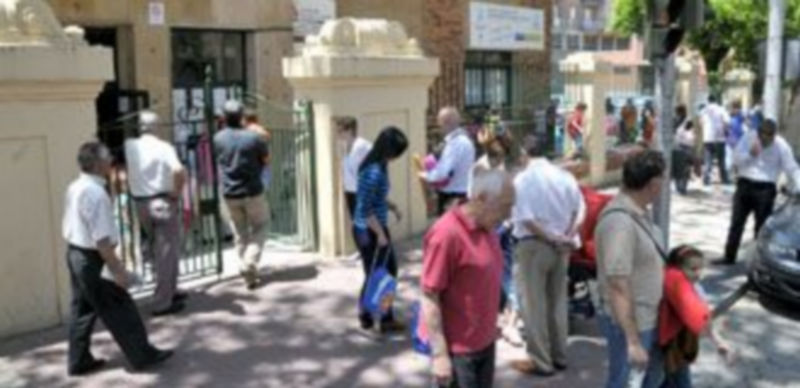 Salida de alumnos del colegio público “Diego de Colmenares”