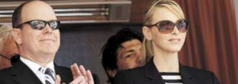 Alberto II y su prometida