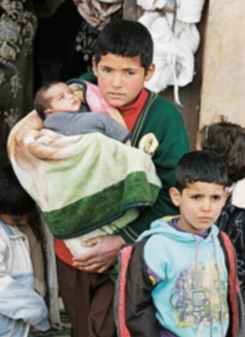 Los pequeños son los que más sufren.