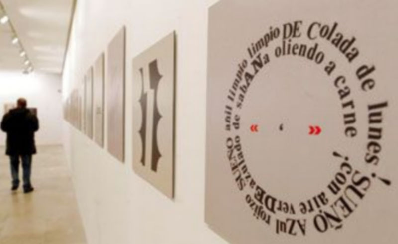 La exposición ‘Escrito está’ se inauguró ayer en el Museo Nacional Patio Herreriano