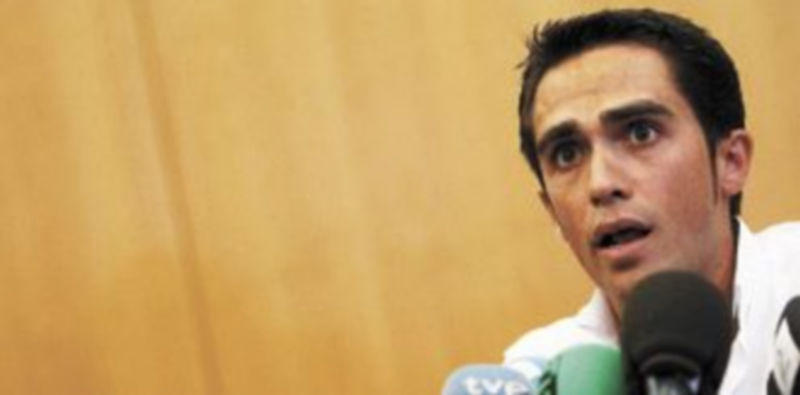 Alberto Contador siempre ha defendido su inocencia y está a punto de lograr que se acepte su versión. / Reuters.