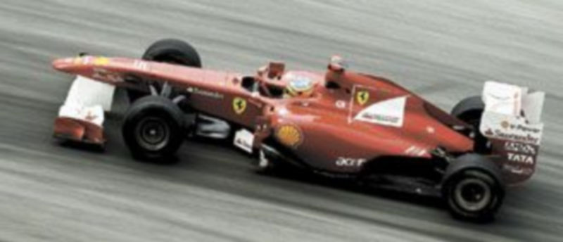 El bicampeón del mundo es consciente de que su Ferrari no tiene el mismo potencial que otros monoplazas. / A. Yusni (Efe)