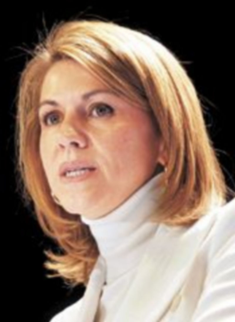 Dolores Cospedal anunció el pasado viernes ajustes en Castilla-La Mancha. / Efe.