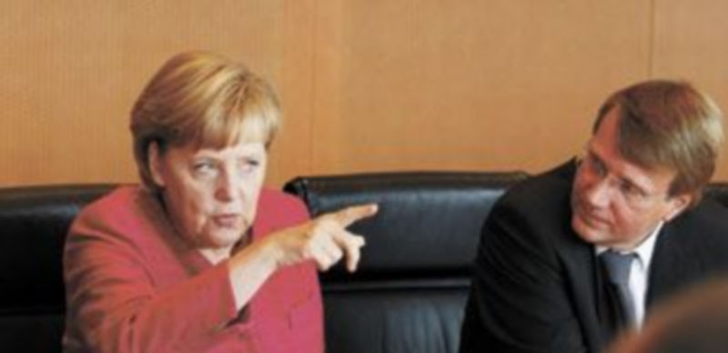 La mandataria alemana