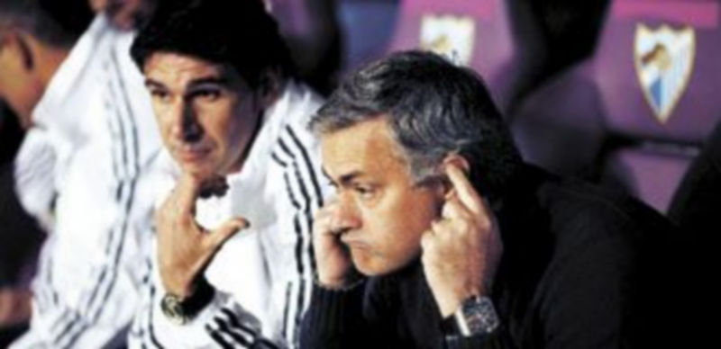 En un momento del partido
