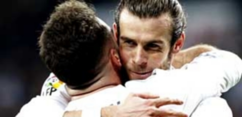 Bale fue el gran protagonista blanco de la última victoria con un ‘hat trick’. / EFE