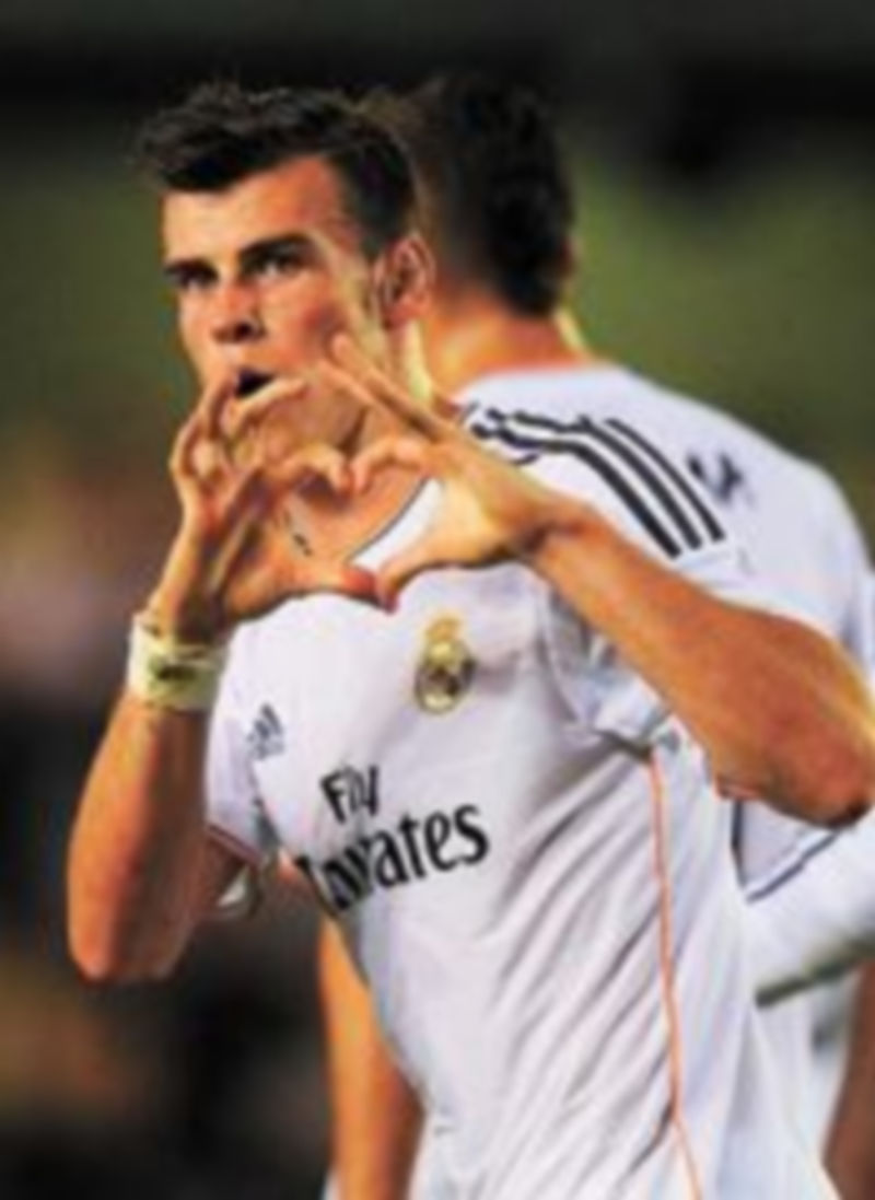 Bale anotó un tanto en el encuentro frente al Villarreal en El Madrigal. / Efe