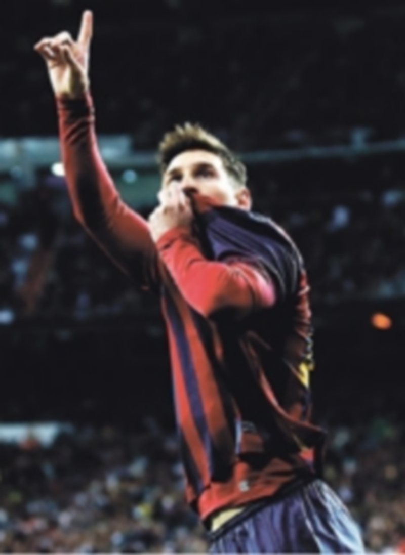 El club azulgrana no quiso dar cifras del nuevo contrato del argentino