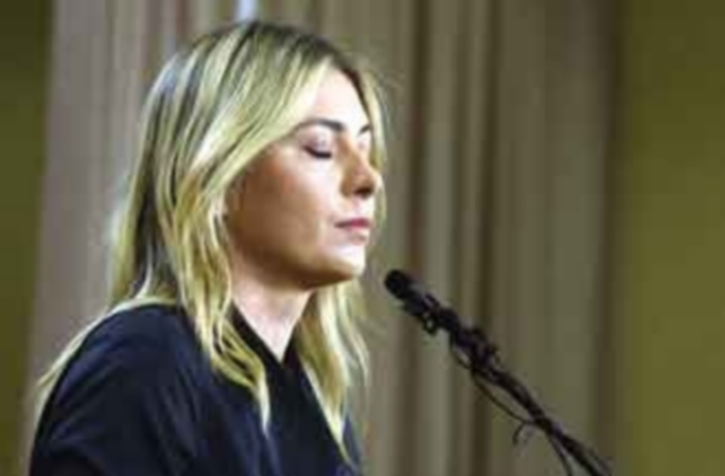 Maria Sharapova anunció el pasado mes de marzo que dio positivo en el Abierto de Australia por meldonium