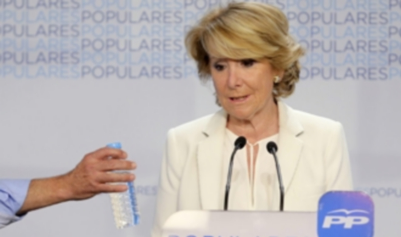 Esperanza Aguirre defendió que vuelven a ser la lista más votada./ Efe