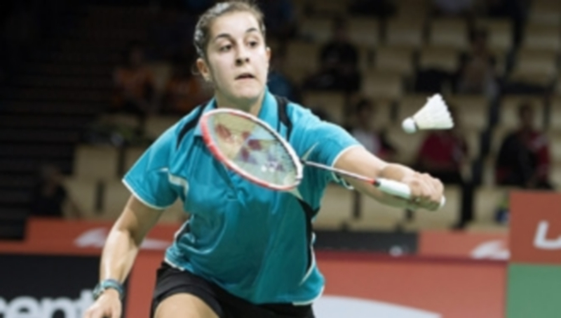 Carolina Marín superó en dos sets (21-18 y 21-11) a la taiwanesa Tai Tzu Ying./ EFE