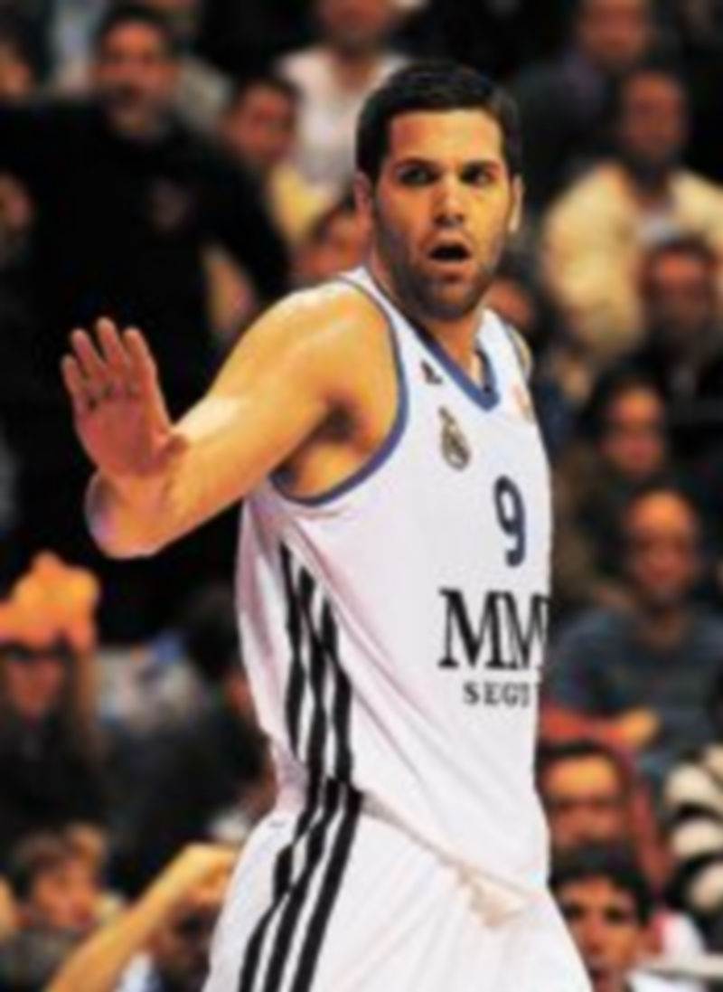 El pívot español Felipe Reyes anotó 10 puntos. / Reuters