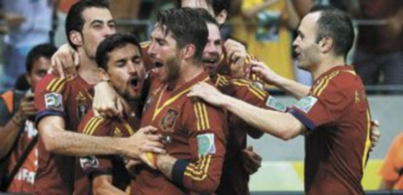 Los jugadores del conjunto nacional tomaron ayer un vuelo rumbo a Río de Janeiro