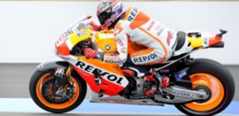 El joven piloto español de Repsol-Honda Marc Márquez