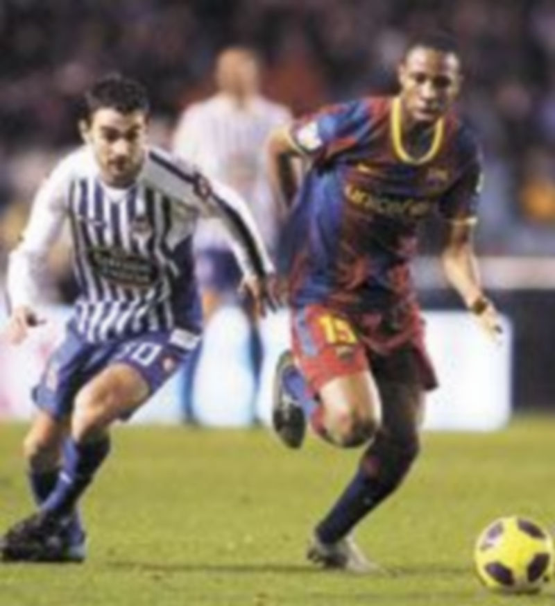 Seydou Keita ha admitido con naturalidad su habitual suplencia en el conjunto ‘culé’. / Efe.