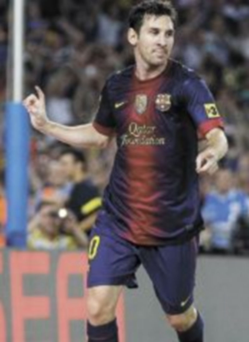 Messi ha marcado en los dos partidos oficiales del Barça de esta temporada. / Reuters