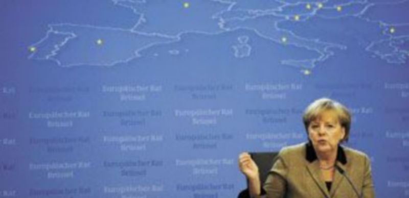 La canciller alemana