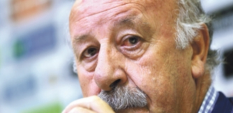 Vicente del Bosque espera que Van Gaal termine apostando por De Gea. / EFE