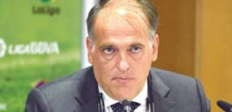 Tebas anuncia que «a medio plazo» se jugarán partidos en el extranjero 1 Javier Tebas se refirió a Estados Unidos