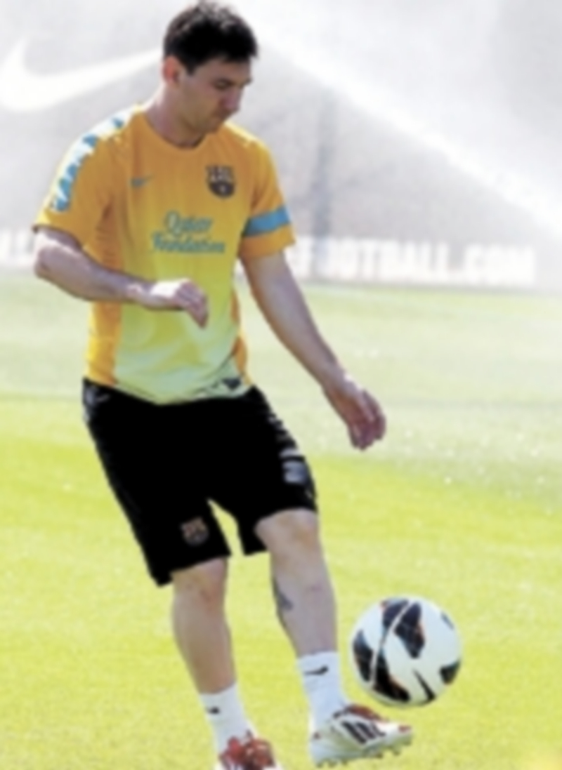 Messi espera estar recuperado para el primer duelo que tiene el Barça en enero.