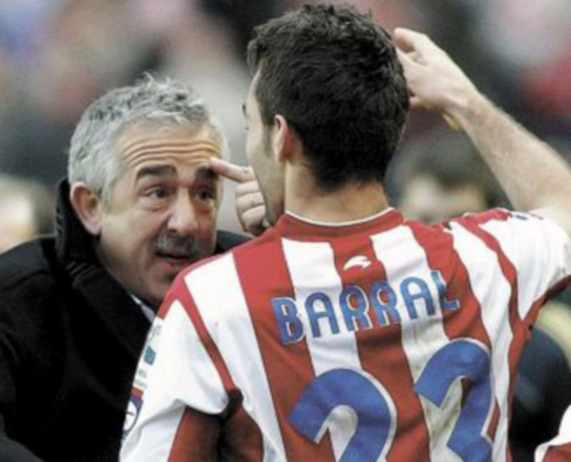 Preciado mantiene su crédito gracias al tanto de Barral. / Efe.