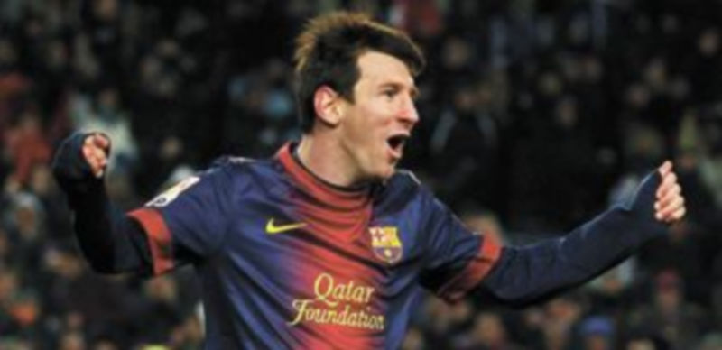 Messi marcó el gol definitivo del partido que sirvió para dar los tres puntos a un Barcelona que volvió a mostrarse excesivamente vulnerable atrás. / Reuters