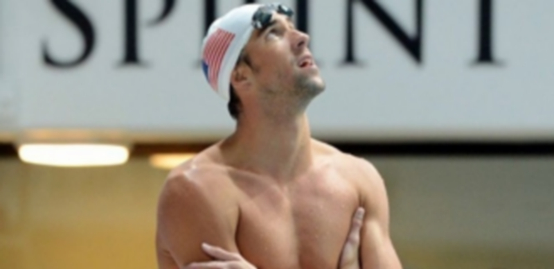 El nadador Michael Phelps pensativo durante los nacionales. / Agencias