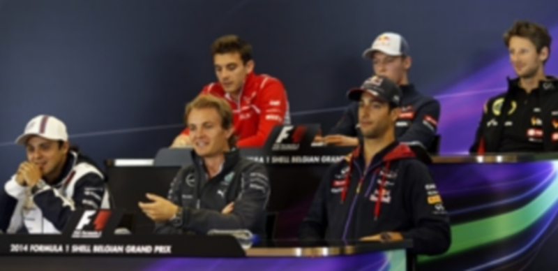 Los pilotos de Fórmula 1 Rosberg