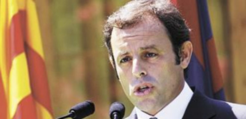 Rosell calificó de «histórica» la primera vuelta liguera del Barcelona. / Reuters