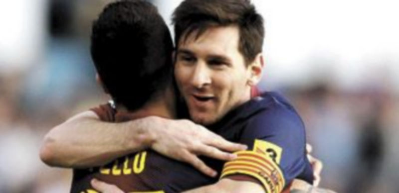 El tanto del argentino no sirvió para que los tres puntos se fueran a la Ciudad Condal. / M. Vidal Reuters)