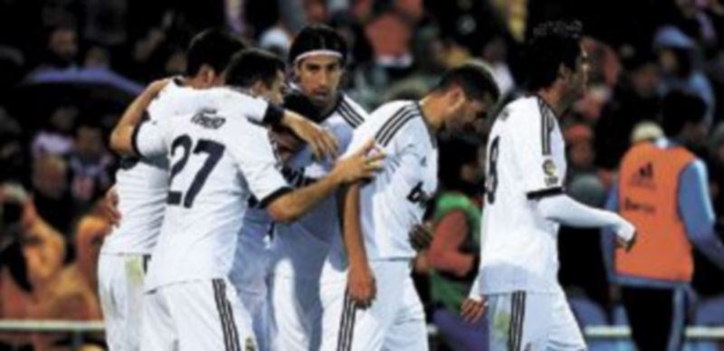 El argentino Di María fue el autor del tanto que otorgó los tres puntos al conjunto ‘merengue’. / Reuters