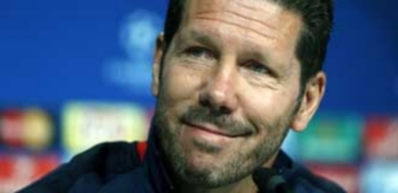 El entrenador argentino del Atlético de Madrid