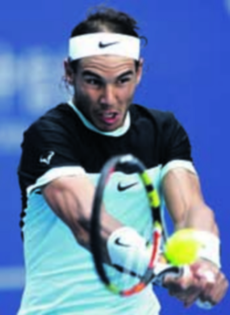 Rafa Nadal continúa progresando después de llegar a la final en Pekín. / EFE