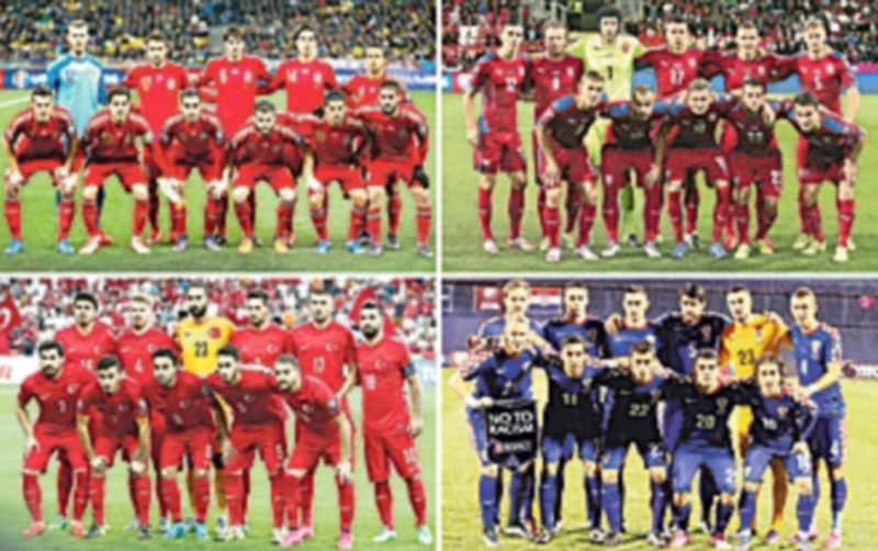 De izquierda a derecha y de arriba a abajo