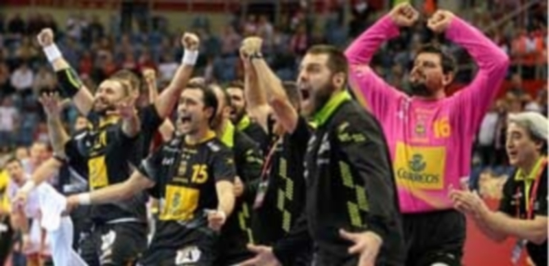 Los ‘Hispanos’ celebran su pase a la final