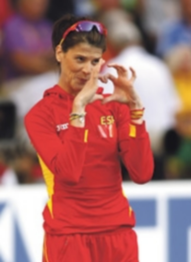 Ruth Beitia es una baza segura en la lucha por las medallas en salto de altura. / E.P.
