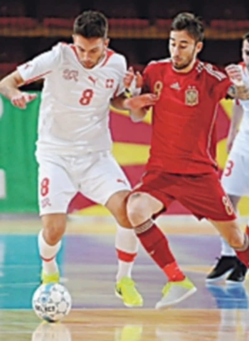La selección española de fútbol sala comenzó su andadura en la fase de clasificación para el Europeo de Serbia. / EFE