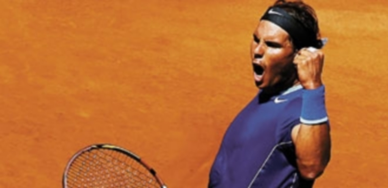 El zurdo de Manacor ahuyentó los fantasmas tras haber caído en cuartos en Montecarlo y Barcelona. / S. Pérez (Efe)