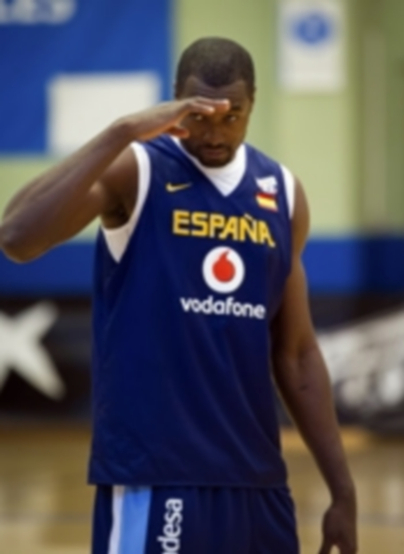 El pívot de la Selección Española de baloncesto