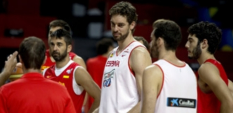 Los jugadores de la Selección Española