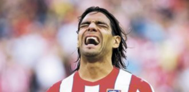 Falcao será el máximo referente en ataque del conjunto de Gregorio Manzano. / Efe.