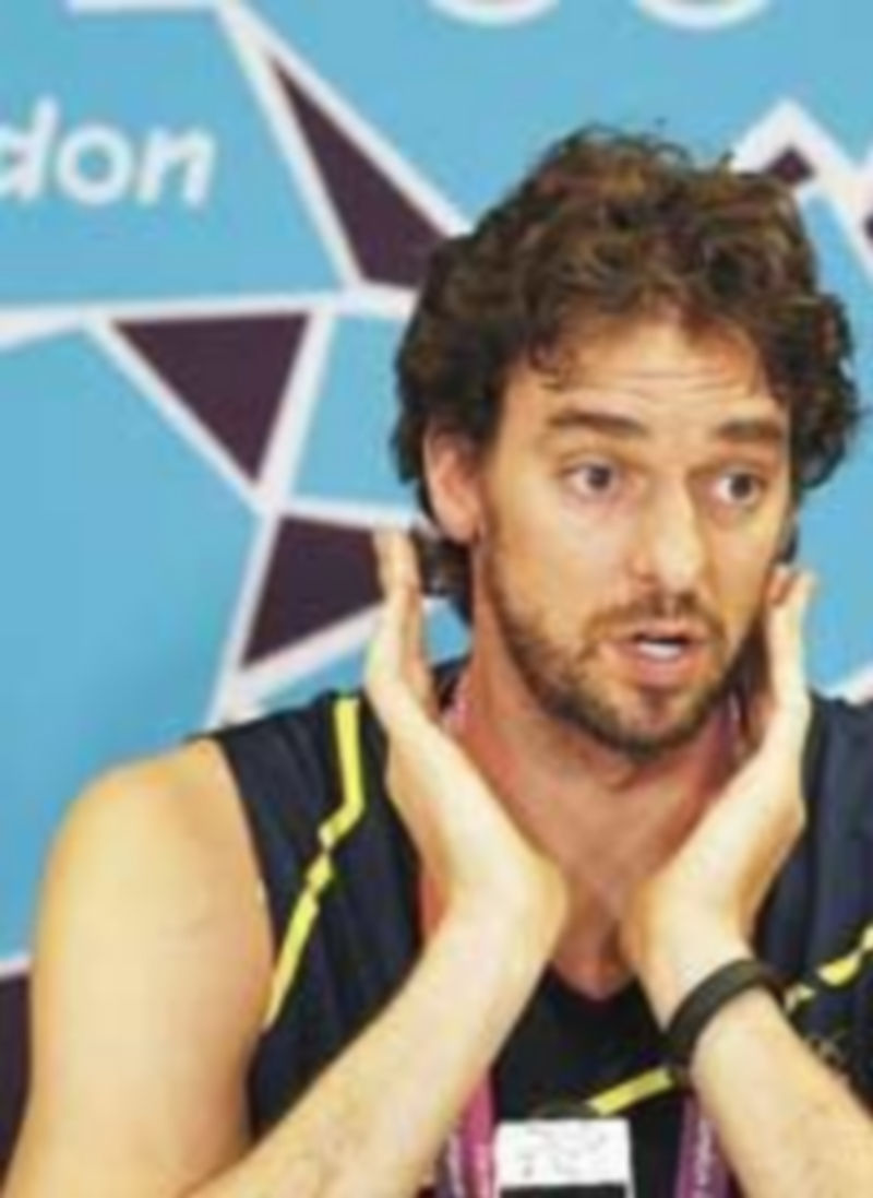 Pau Gasol es el pilar de la selección española. / Reuters